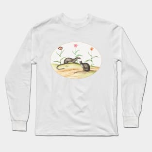 Two Genets with Tulips (1575–1580) Long Sleeve T-Shirt